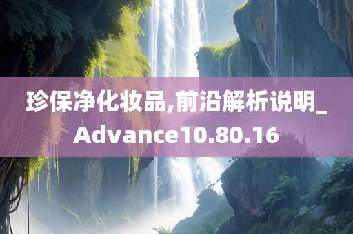 珍保净化妆品,前沿解析说明_Advance10.80.16