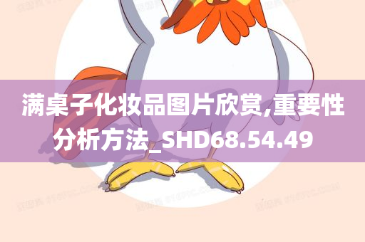 满桌子化妆品图片欣赏,重要性分析方法_SHD68.54.49