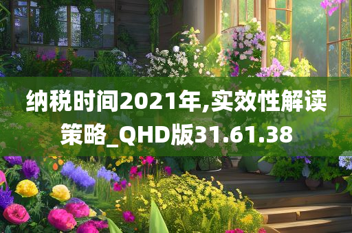 纳税时间2021年,实效性解读策略_QHD版31.61.38