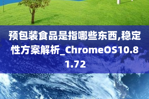 预包装食品是指哪些东西,稳定性方案解析_ChromeOS10.81.72