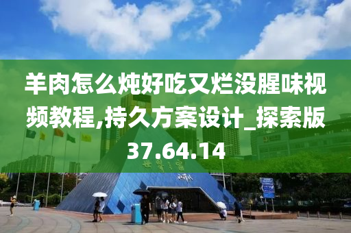 羊肉怎么炖好吃又烂没腥味视频教程,持久方案设计_探索版37.64.14