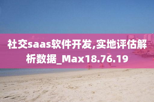 社交saas软件开发,实地评估解析数据_Max18.76.19