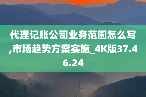 代理记账公司业务范围怎么写,市场趋势方案实施_4K版37.46.24