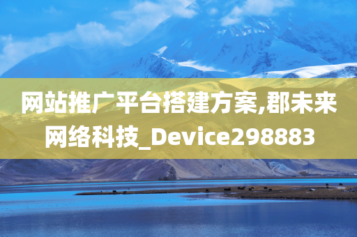 网站推广平台搭建方案,郡未来网络科技_Device298883