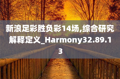 新浪足彩胜负彩14场,综合研究解释定义_Harmony32.89.13