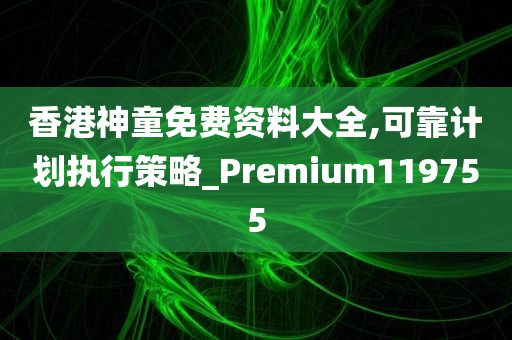 香港神童免费资料大全,可靠计划执行策略_Premium119755