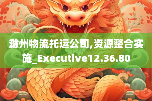 滁州物流托运公司,资源整合实施_Executive12.36.80