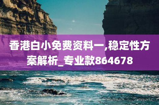 香港白小免费资料一,稳定性方案解析_专业款864678