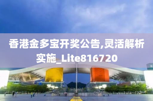 香港金多宝开奖公告,灵活解析实施_Lite816720