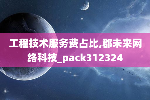 工程技术服务费占比,郡未来网络科技_pack312324