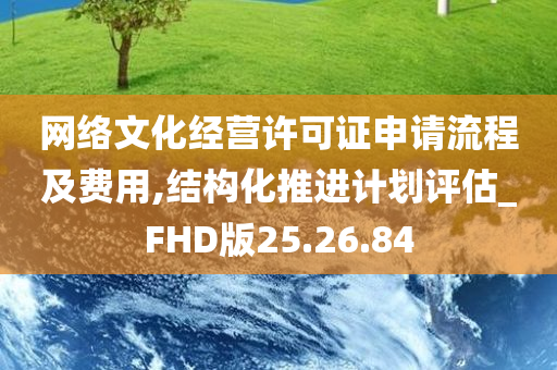 网络文化经营许可证申请流程及费用,结构化推进计划评估_FHD版25.26.84