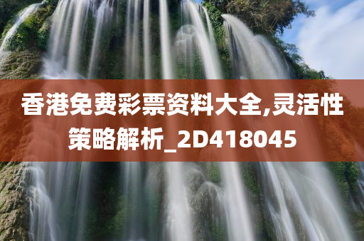 香港免费彩票资料大全,灵活性策略解析_2D418045