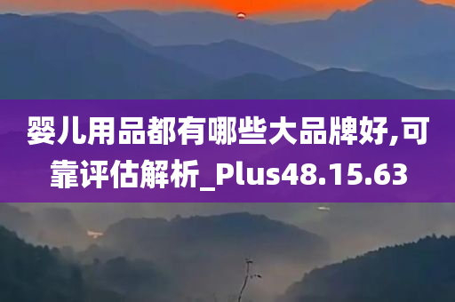 婴儿用品都有哪些大品牌好,可靠评估解析_Plus48.15.63