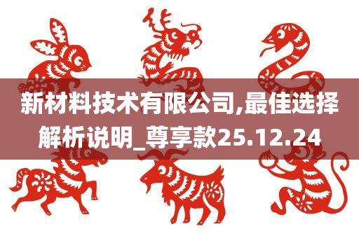 新材料技术有限公司,最佳选择解析说明_尊享款25.12.24