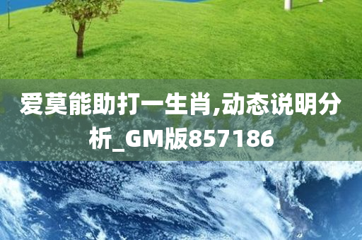 爱莫能助打一生肖,动态说明分析_GM版857186