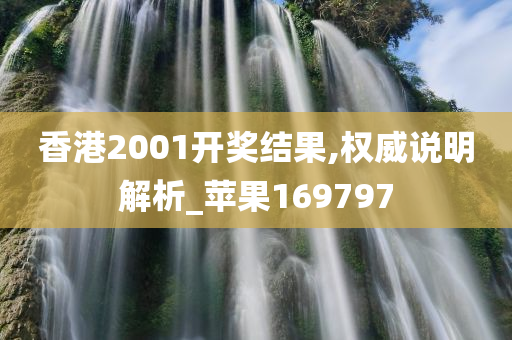 香港2001开奖结果,权威说明解析_苹果169797