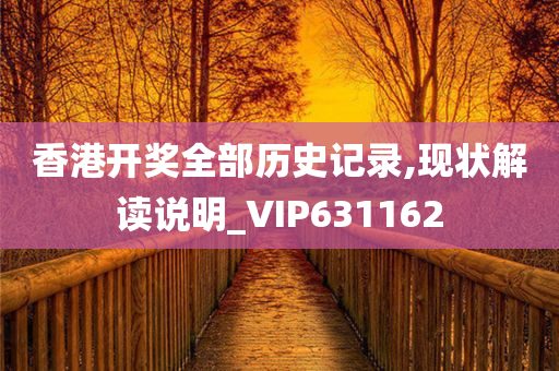 香港开奖全部历史记录,现状解读说明_VIP631162