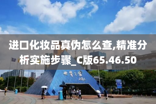 进口化妆品真伪怎么查,精准分析实施步骤_C版65.46.50