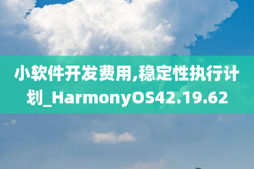 小软件开发费用,稳定性执行计划_HarmonyOS42.19.62