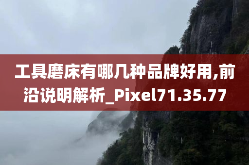 工具磨床有哪几种品牌好用,前沿说明解析_Pixel71.35.77