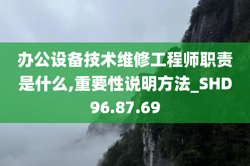 办公设备技术维修工程师职责是什么,重要性说明方法_SHD96.87.69