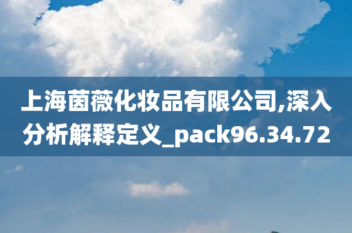 上海茵薇化妆品有限公司,深入分析解释定义_pack96.34.72