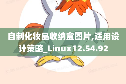 自制化妆品收纳盒图片,适用设计策略_Linux12.54.92