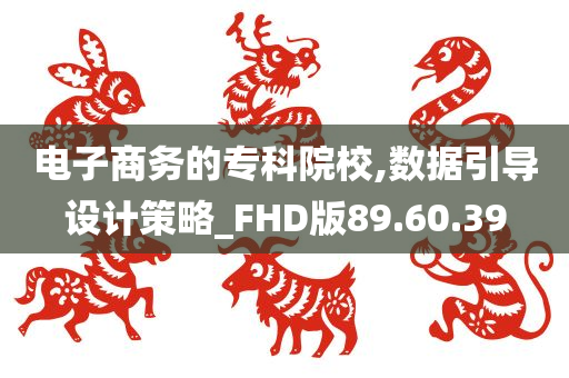 电子商务的专科院校,数据引导设计策略_FHD版89.60.39