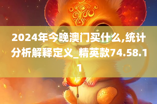 2024年今晚澳门买什么,统计分析解释定义_精英款74.58.11