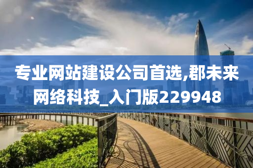 专业网站建设公司首选,郡未来网络科技_入门版229948