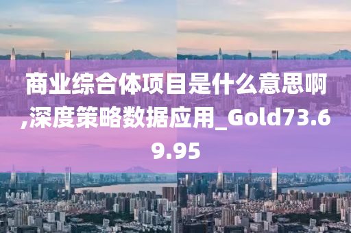 商业综合体项目是什么意思啊,深度策略数据应用_Gold73.69.95