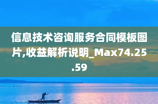 信息技术咨询服务合同模板图片,收益解析说明_Max74.25.59