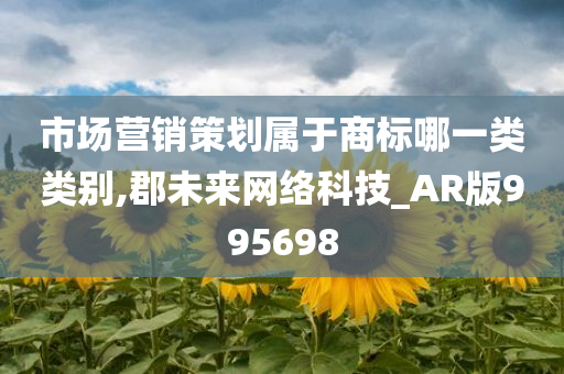 市场营销策划属于商标哪一类类别,郡未来网络科技_AR版995698