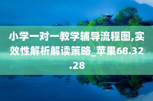 小学一对一教学辅导流程图,实效性解析解读策略_苹果68.32.28