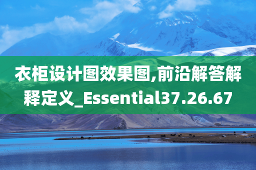 衣柜设计图效果图,前沿解答解释定义_Essential37.26.67