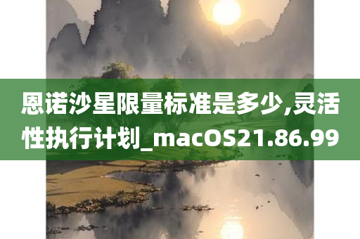 恩诺沙星限量标准是多少,灵活性执行计划_macOS21.86.99