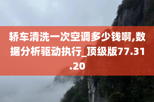 轿车清洗一次空调多少钱啊,数据分析驱动执行_顶级版77.31.20