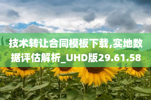 技术转让合同模板下载,实地数据评估解析_UHD版29.61.58