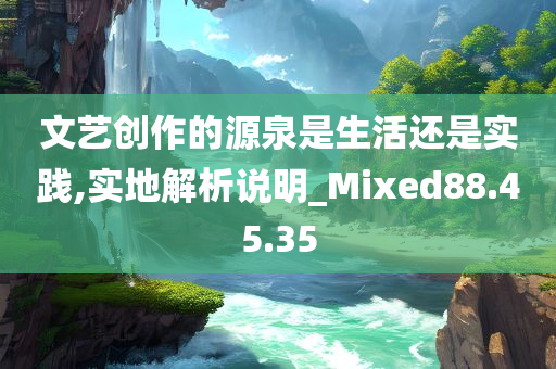 文艺创作的源泉是生活还是实践,实地解析说明_Mixed88.45.35