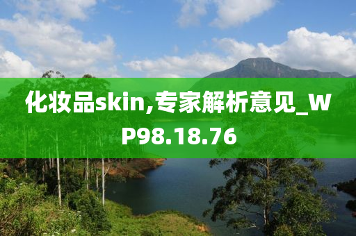 化妆品skin,专家解析意见_WP98.18.76