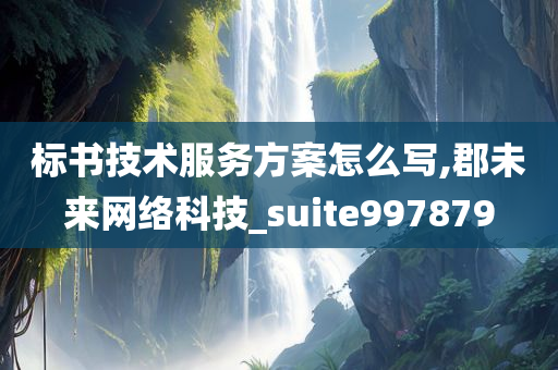 标书技术服务方案怎么写,郡未来网络科技_suite997879