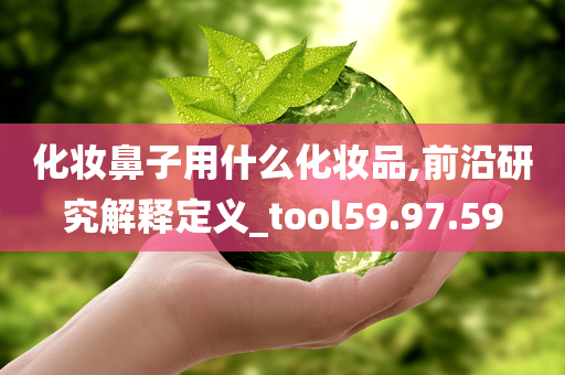 化妆鼻子用什么化妆品,前沿研究解释定义_tool59.97.59