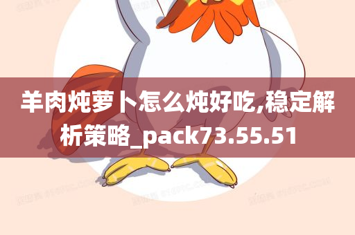 羊肉炖萝卜怎么炖好吃,稳定解析策略_pack73.55.51