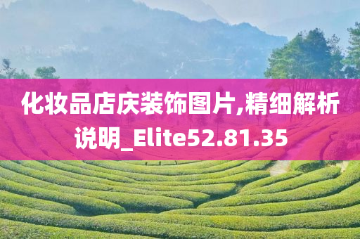 化妆品店庆装饰图片,精细解析说明_Elite52.81.35