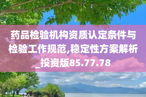 药品检验机构资质认定条件与检验工作规范,稳定性方案解析_投资版85.77.78