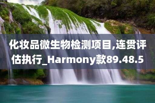 化妆品微生物检测项目,连贯评估执行_Harmony款89.48.50