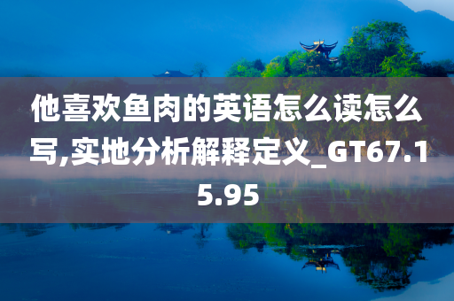 他喜欢鱼肉的英语怎么读怎么写,实地分析解释定义_GT67.15.95