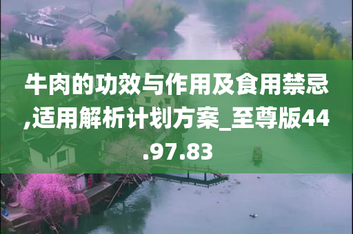 牛肉的功效与作用及食用禁忌,适用解析计划方案_至尊版44.97.83