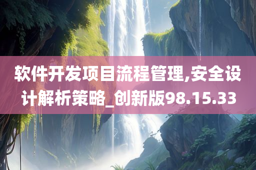 软件开发项目流程管理,安全设计解析策略_创新版98.15.33