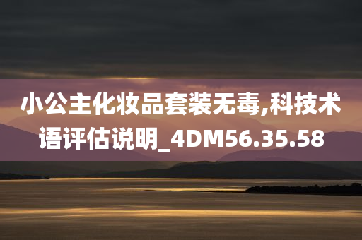 小公主化妆品套装无毒,科技术语评估说明_4DM56.35.58